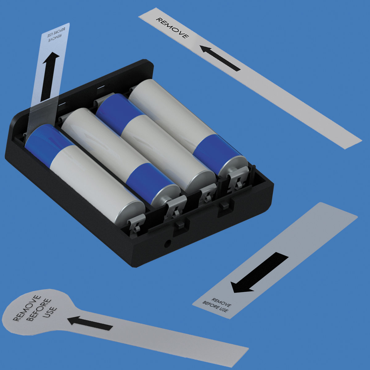 New Battery Insulating Pull Tabs Keystone EMEA+India